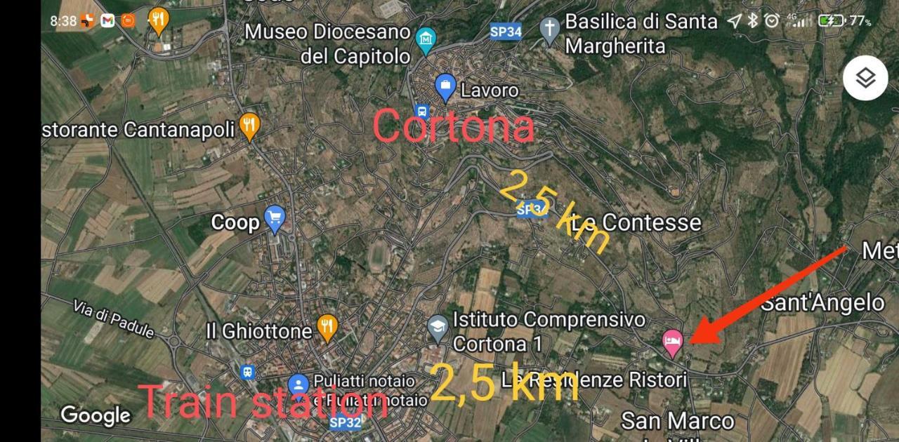 La Piccola Posta Di Cortona Villa Ngoại thất bức ảnh