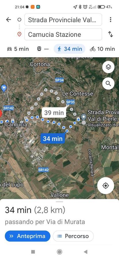 La Piccola Posta Di Cortona Villa Ngoại thất bức ảnh